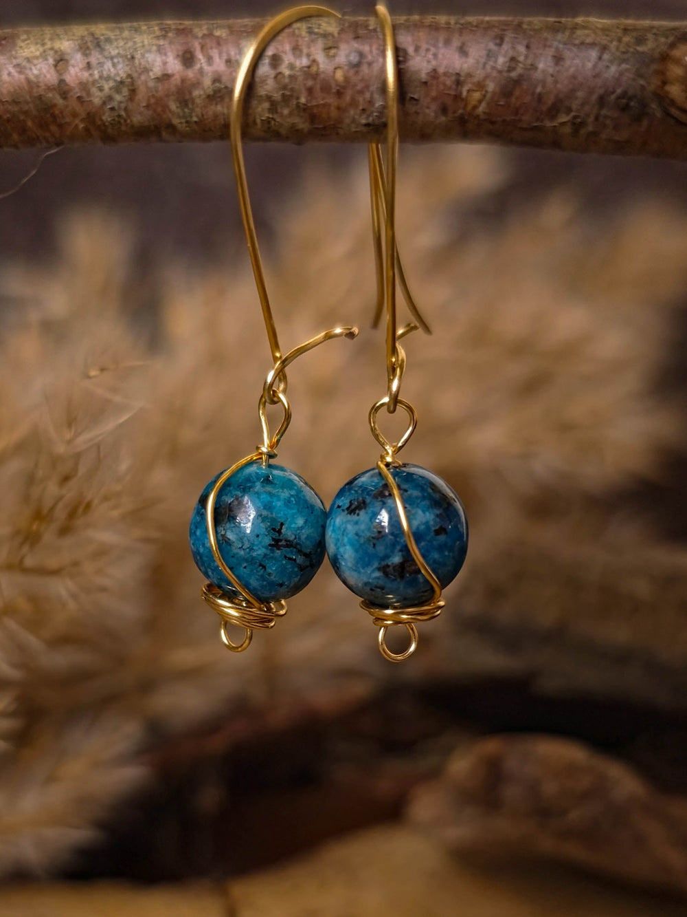 Blue Nomad - Ocean Jasper Earrings