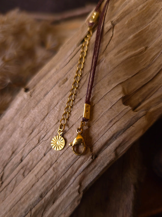 Purple Alchemy - Raw Amethyst Necklace, Goldplated