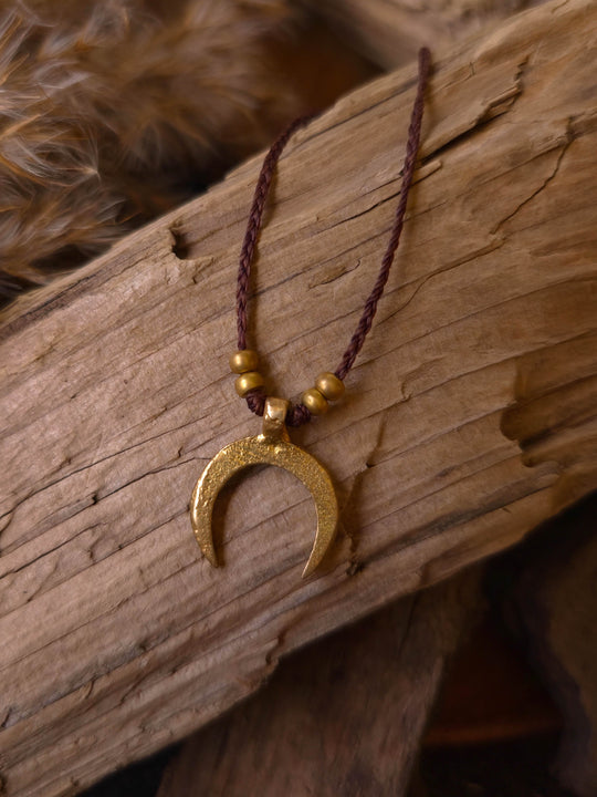 Celestia - Crescent Moon Necklace