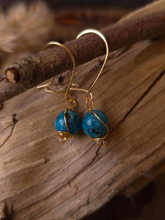 Blue Nomad - Ocean Jasper Earrings