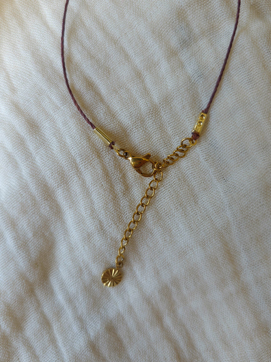 Flow of Life - Moss Agate Spiral Necklace