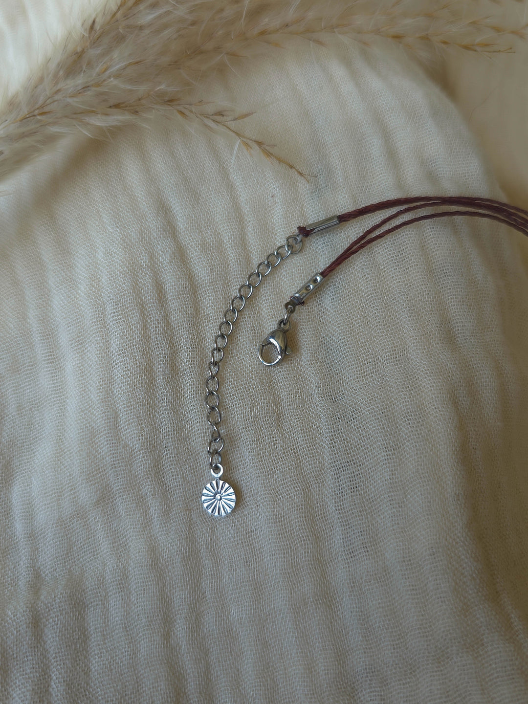 Green Alchemy - Raw Moss Agate Necklace, Silver