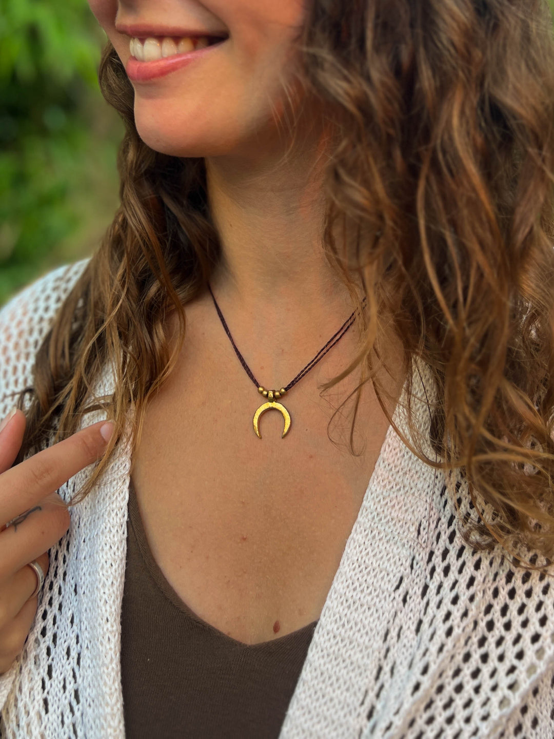 Celestia - Crescent Moon Necklace