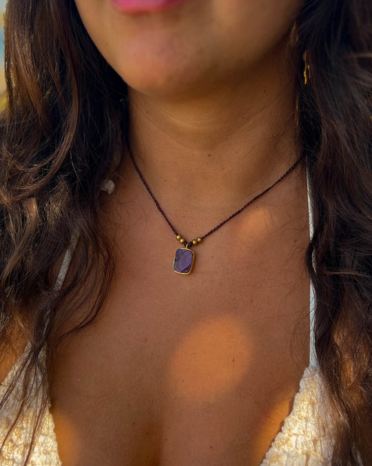 Purple Alchemy - Amethyst Necklace