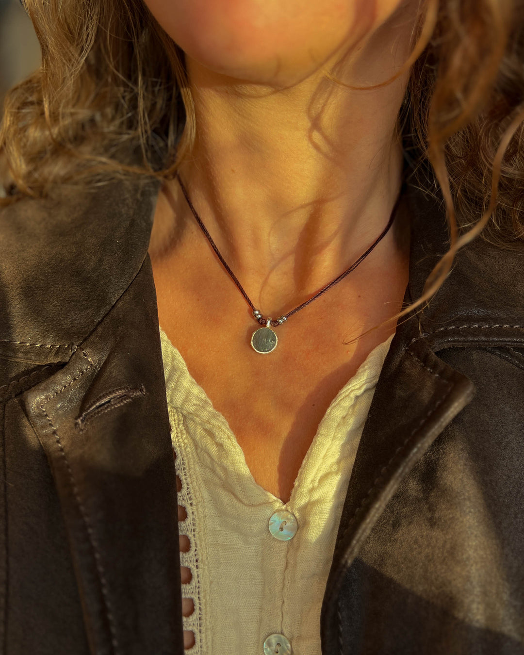 Blue Alchemy - Zilveren Labradoriet Ketting