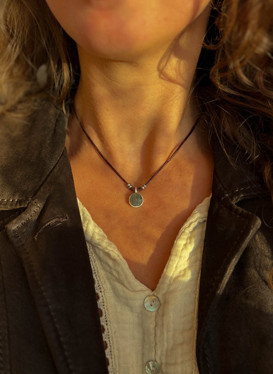 Blue Alchemy - Zilveren Labradoriet Ketting