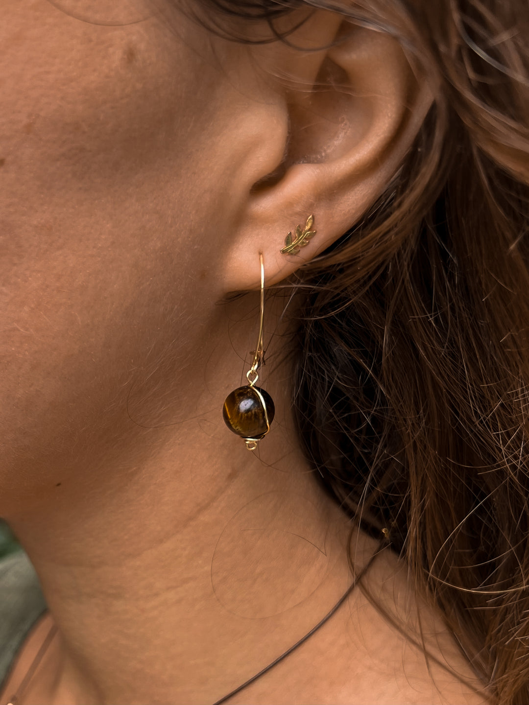 Pura Vida - Tiger's Eye Earrings