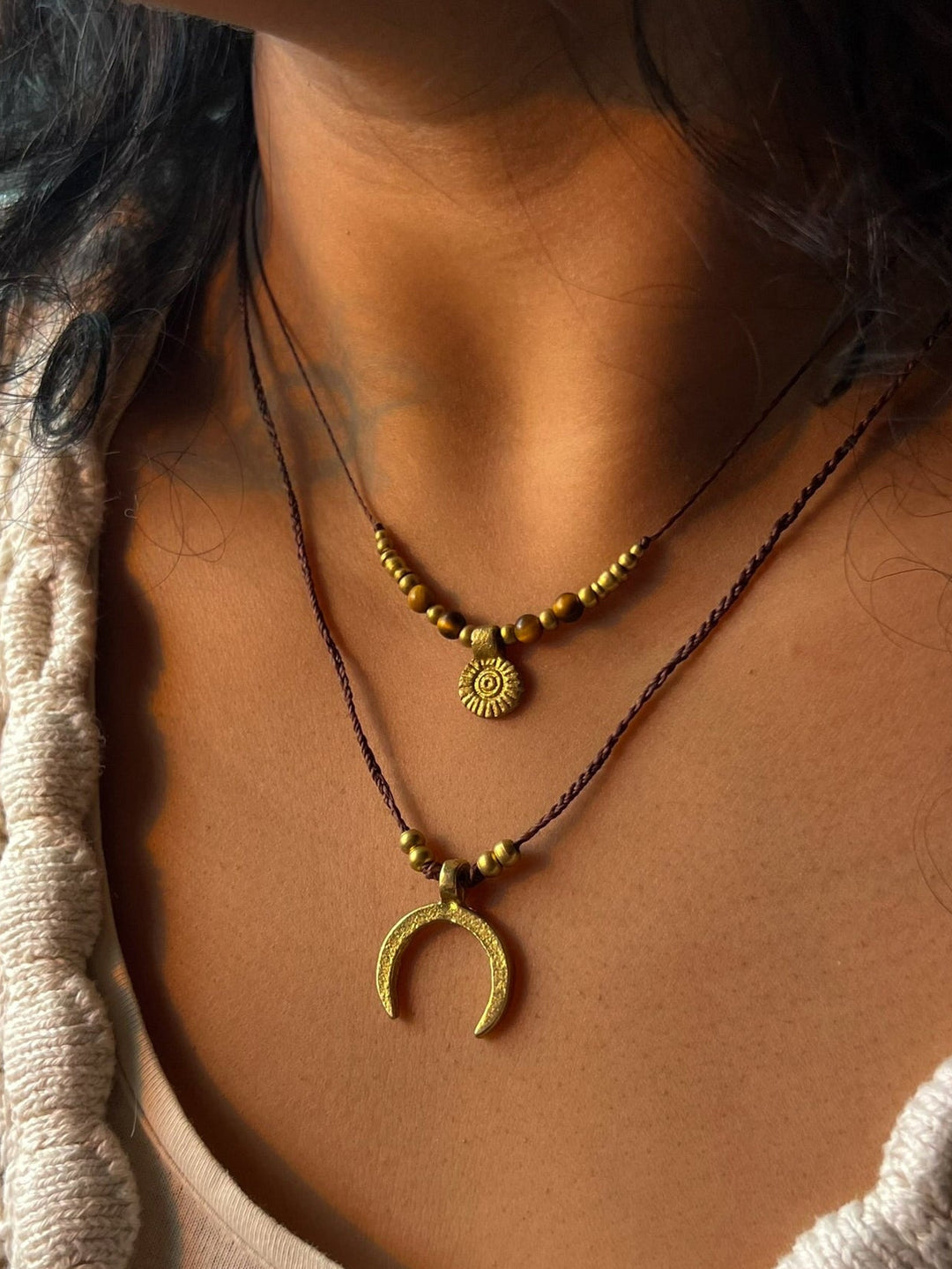Celestia - Crescent Moon Necklace
