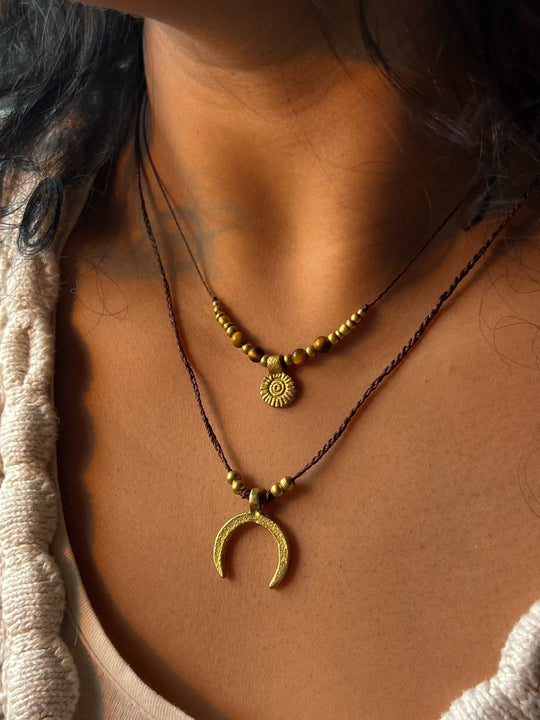 Celestia - Crescent Moon Necklace